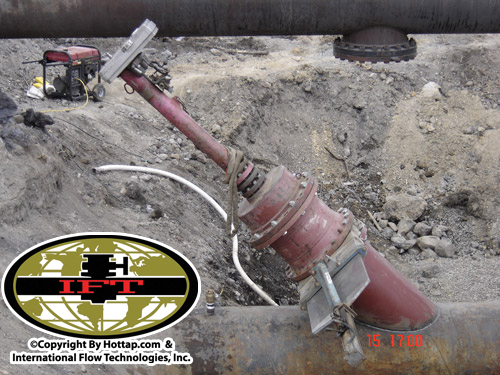 Diagonal Hottap Tapping Machine