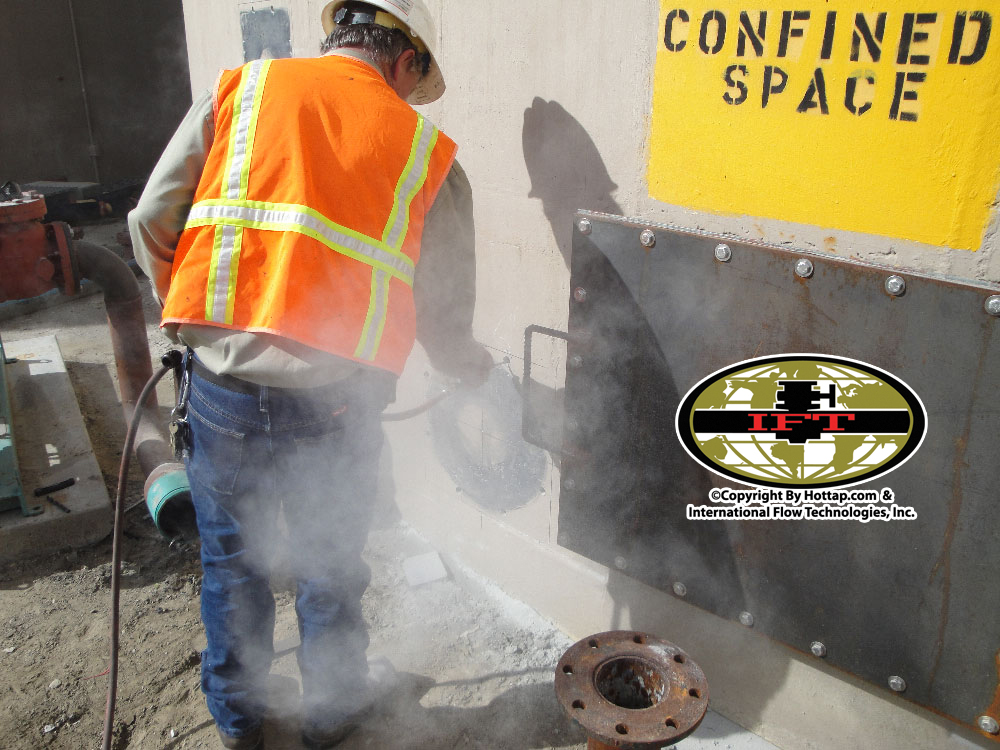Mounting Bolt Hole preperation for Wall Plates
