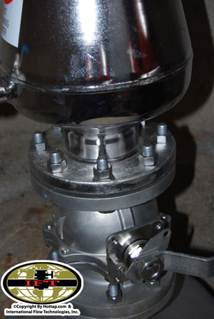 Click to magnify/shrink New Air Valve installed by International Flow Technologies