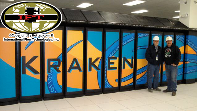 Click to magnify/shrink Pipe Freeze for the Kraken Super Computer at the Oakridge National Lab in Tennessee